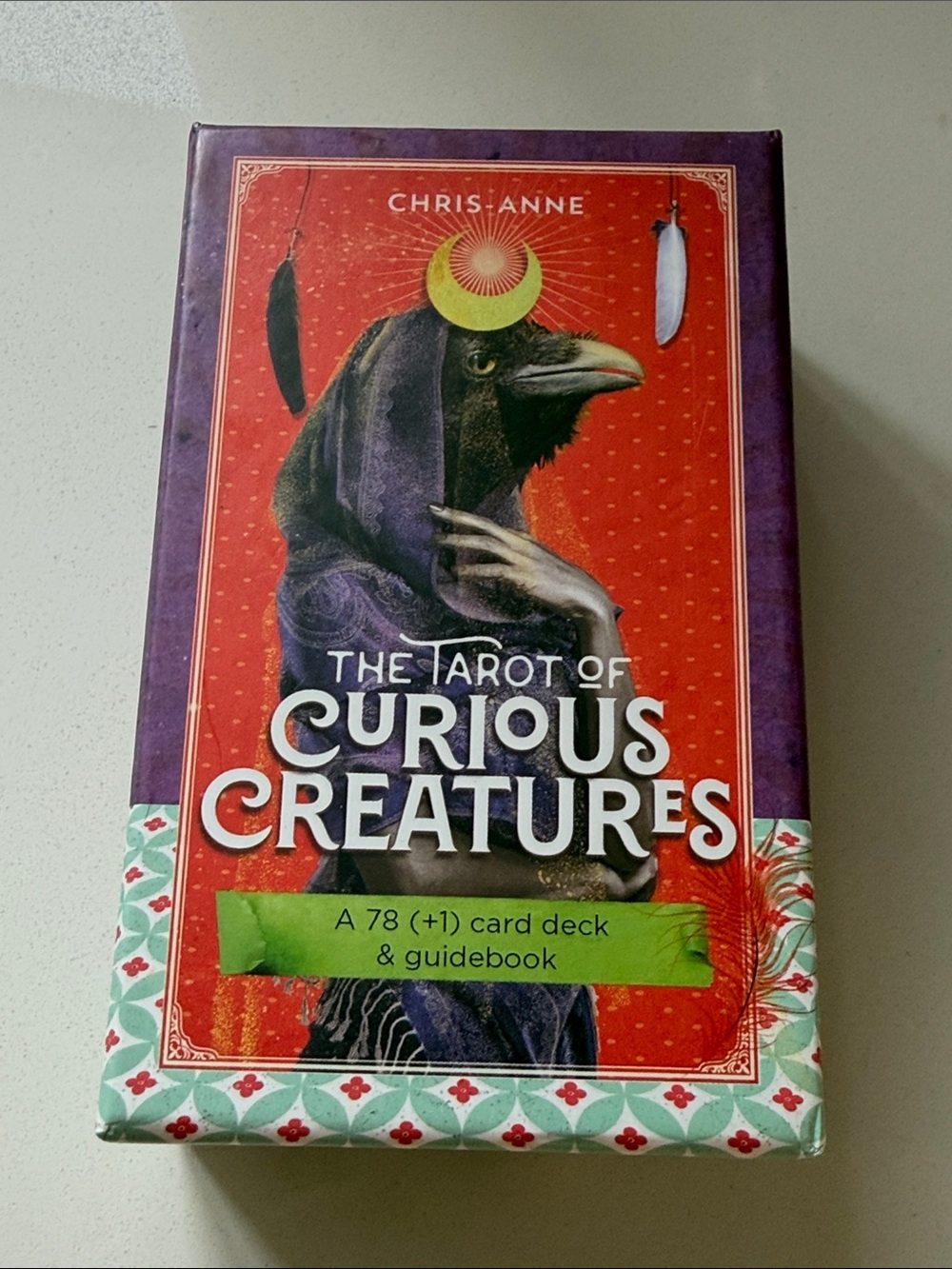The Tarot of Curious Creatures Card Deck - Red & Purple